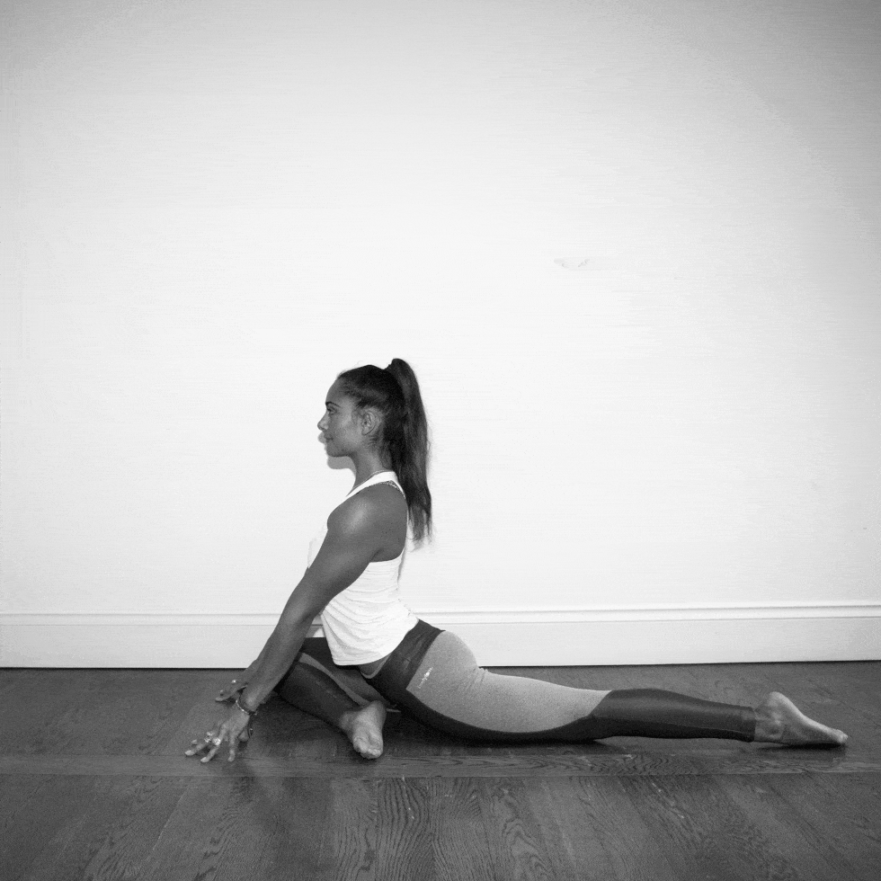 salma hayek yoga gif