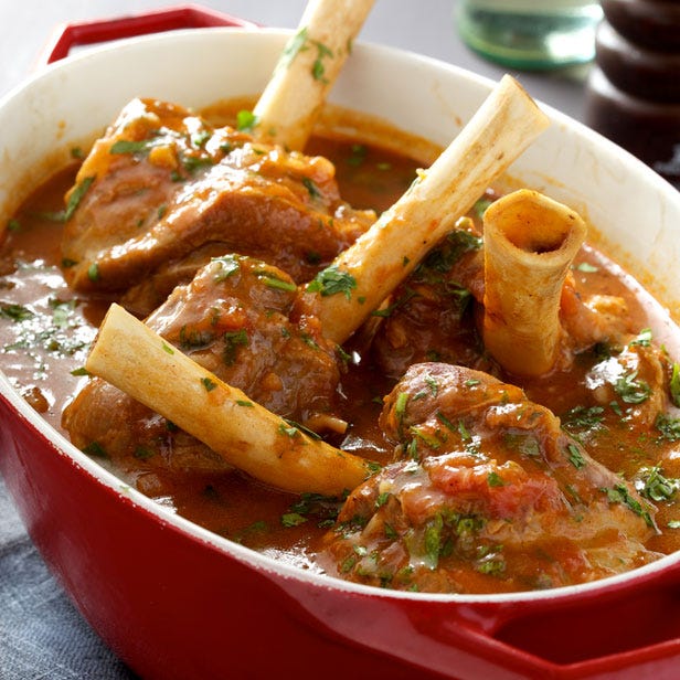 Moroccan lamb shanks recipe