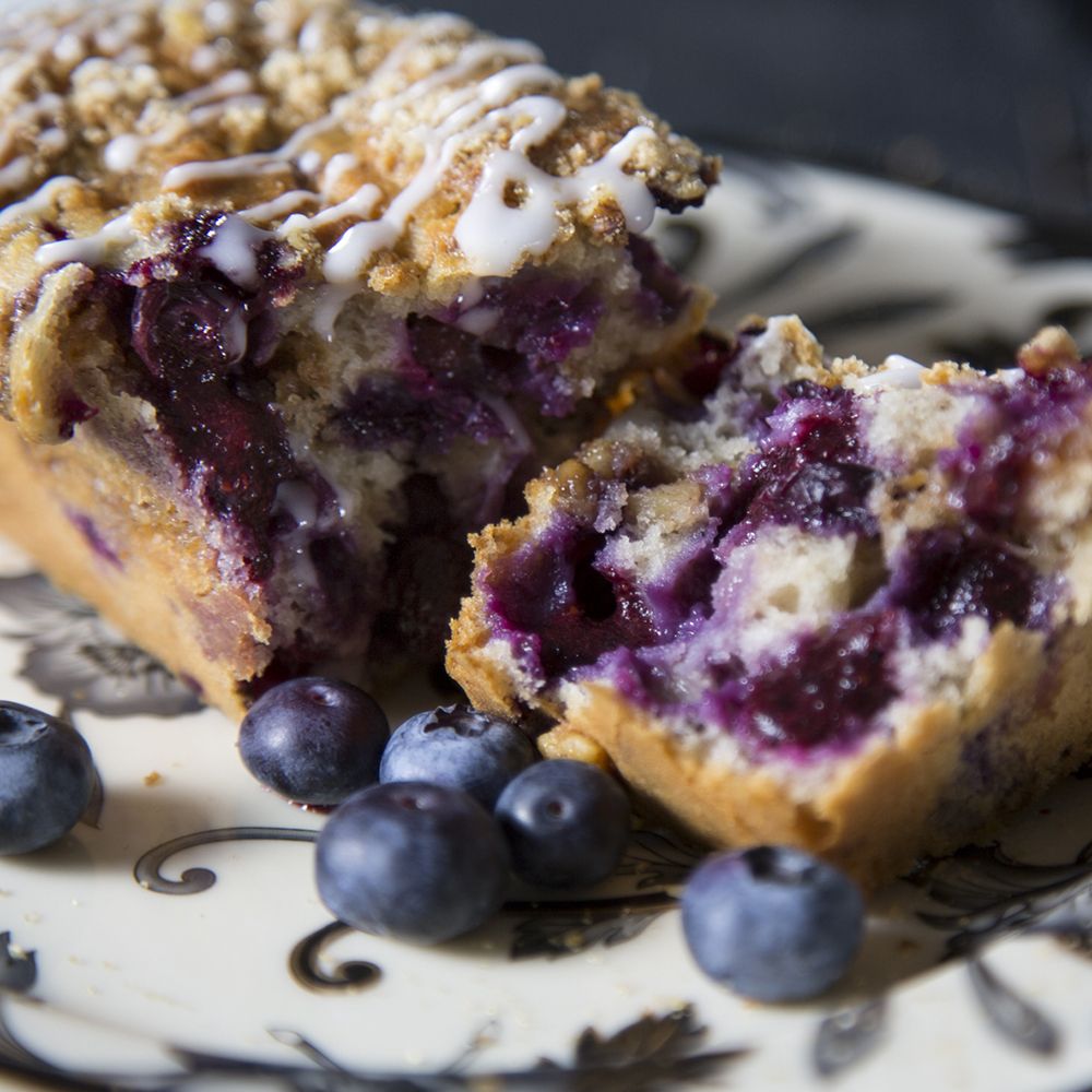Blueberry Polenta Butter Cake Recipe | Easy Traybake