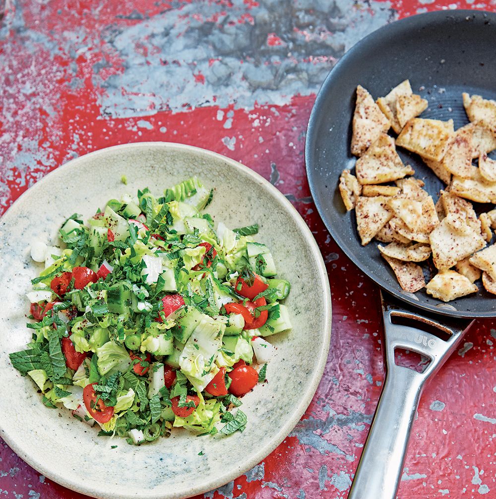 Leon's fattoush salad | Nutrition | Red Online