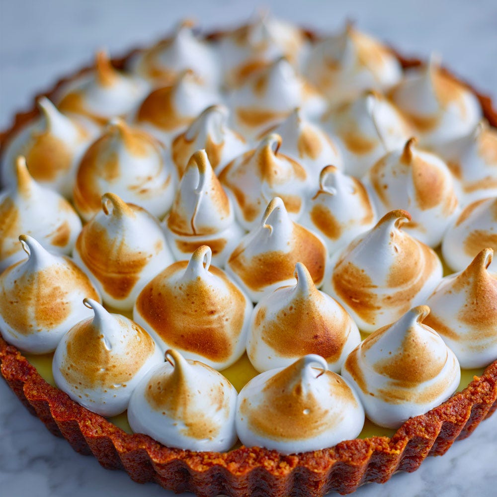 Lorraine Pascale's Key Lime Meringue Pie 