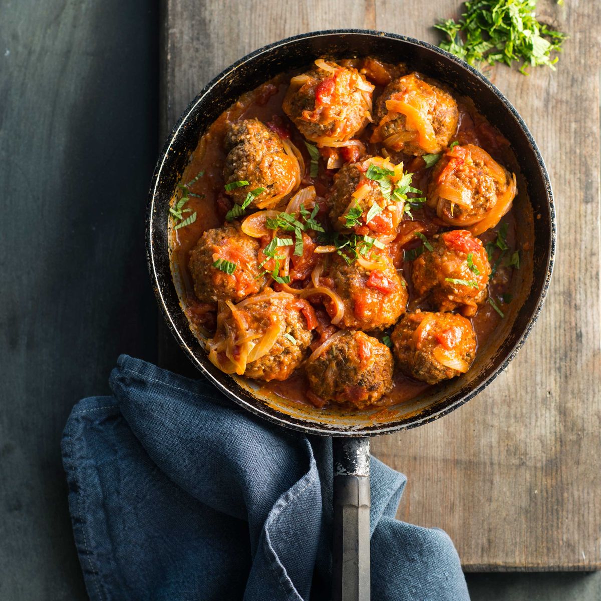 Lamb, feta and burghul meatballs | Dinner recipes