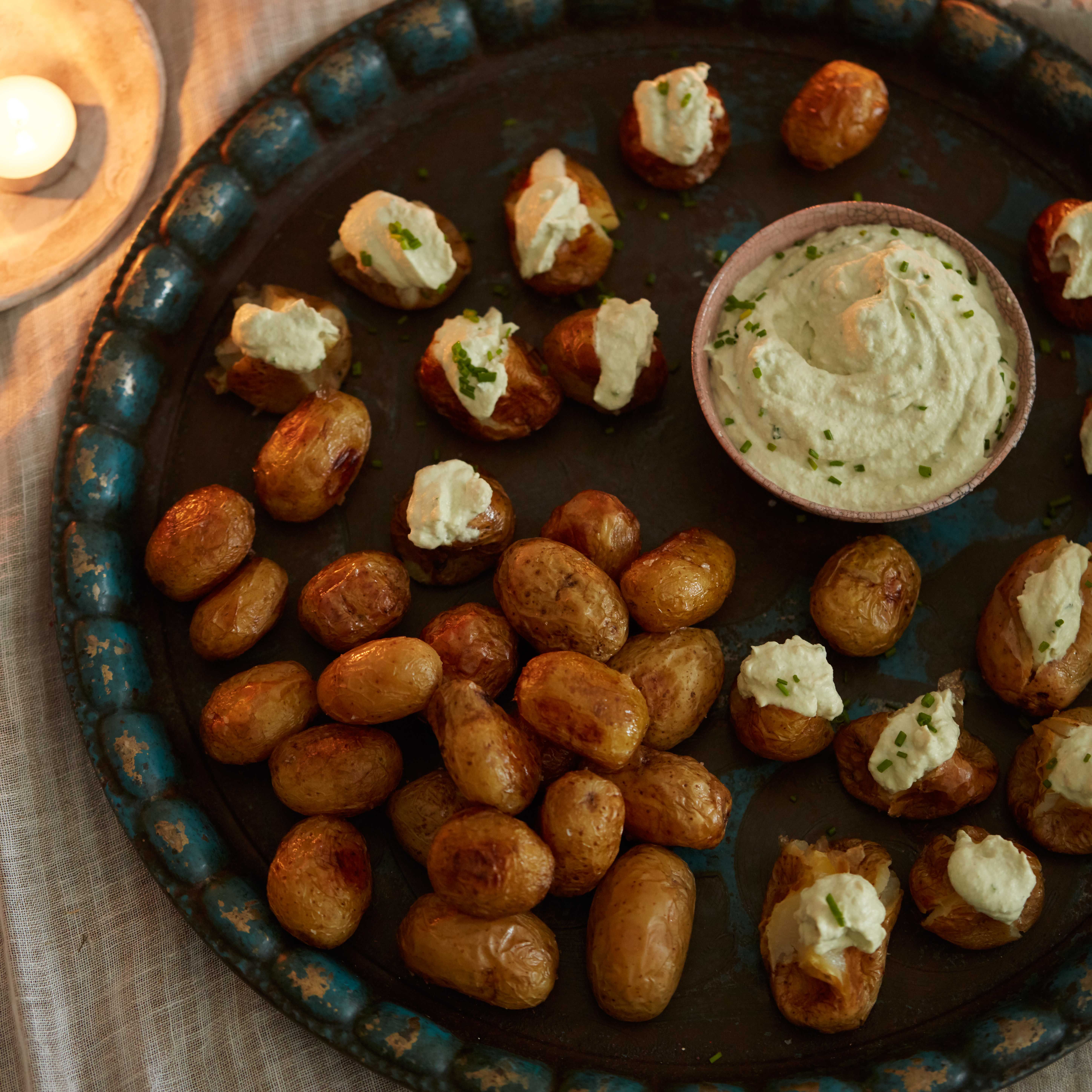 Baked Potatoes With Sour Cream Yoga Mat