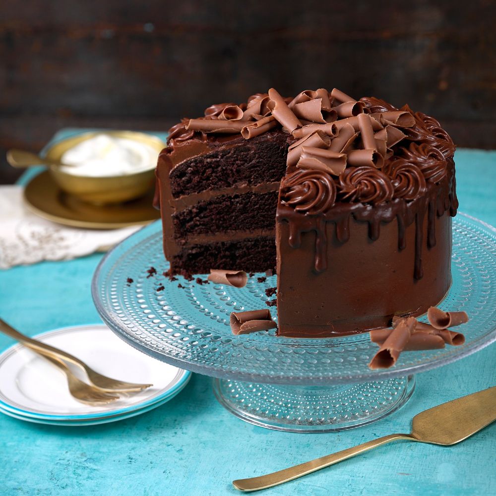 Gluten-free Chocolate Cake - Quick, Easy, Perfect Texture!