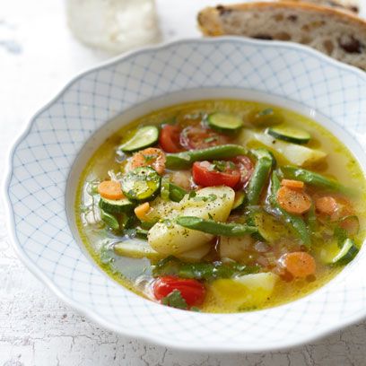 Romilla Arber's Summer Veg Soup | Healthy Lunch