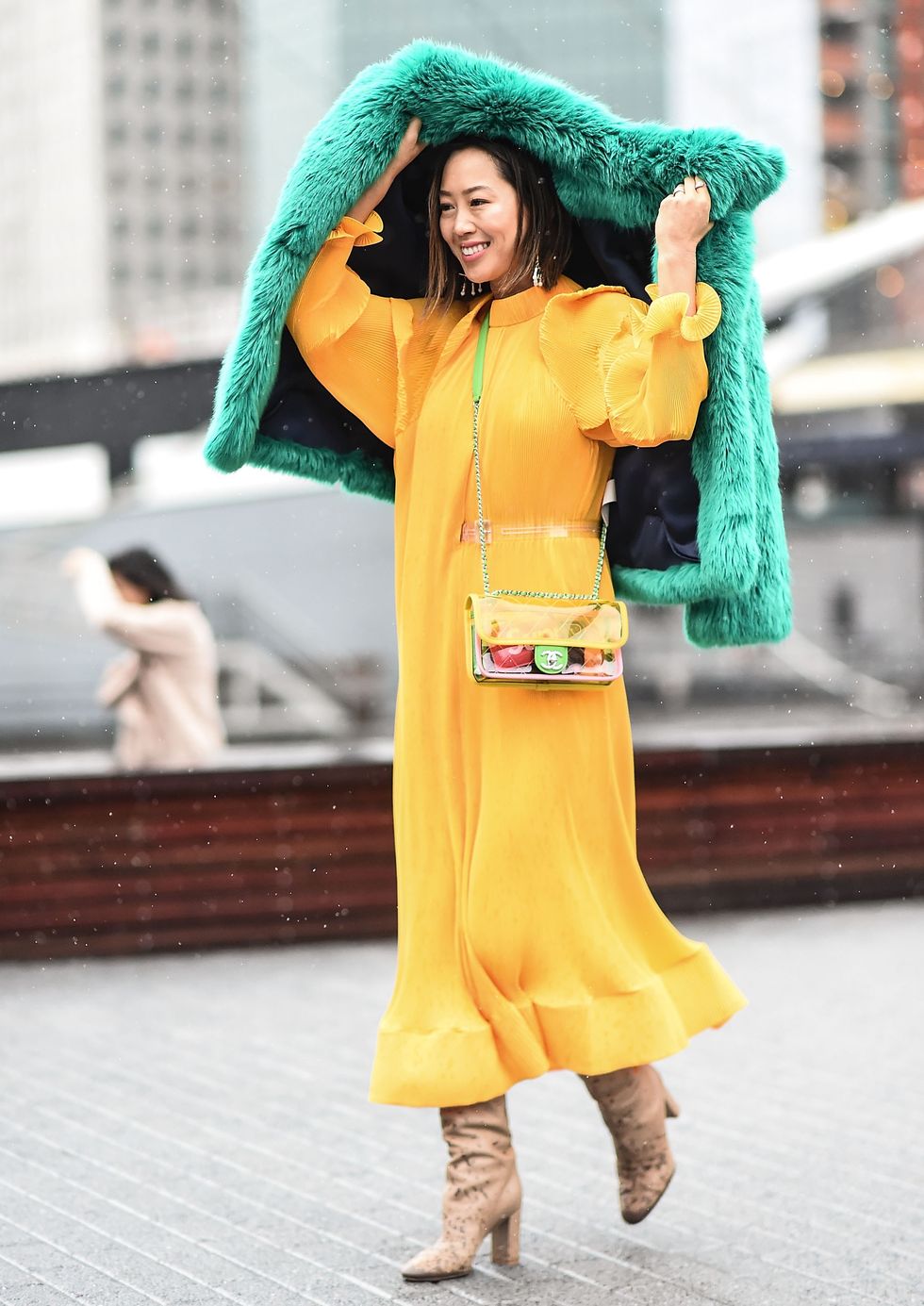 The one dress you need to buy this summer - yellow dress summer trend