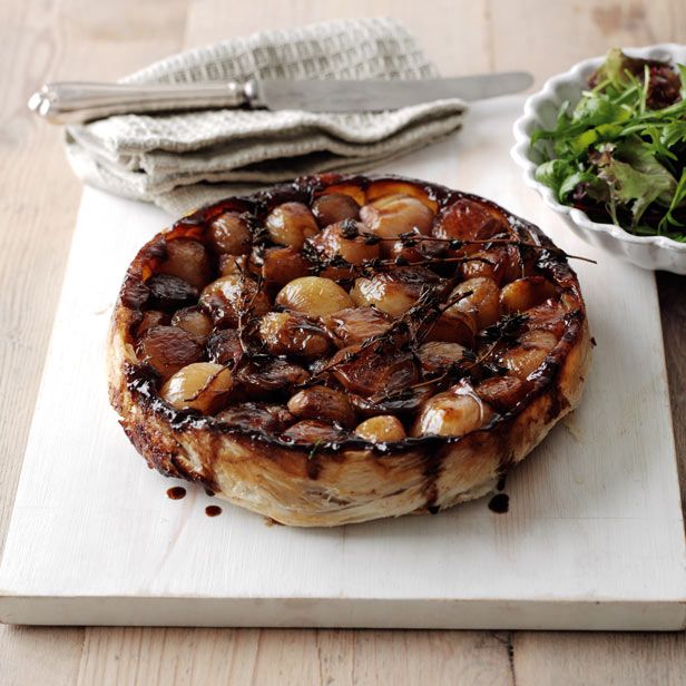 Shallot tarte tatin recipe