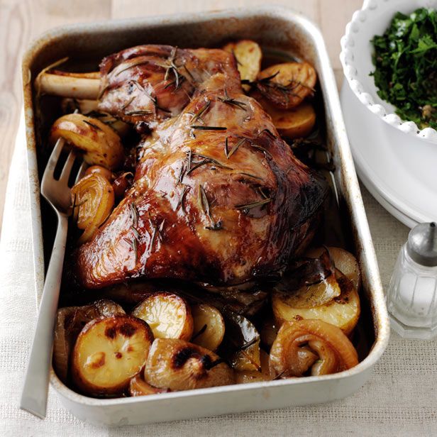 Slow Roast Leg of Lamb