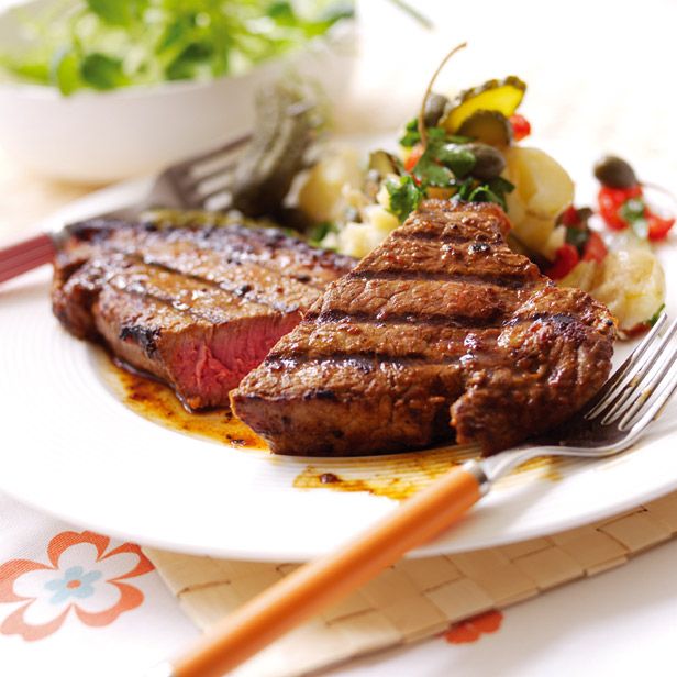Online Recipe of Grilled Beef Steaks