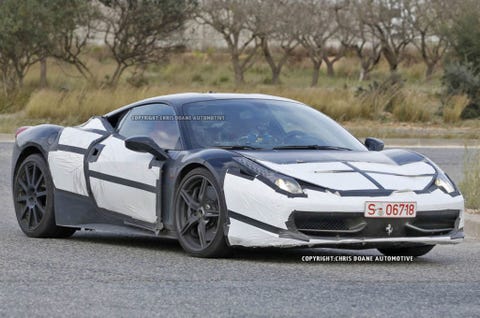 Spied Twin Turbocharged 2016 Ferrari 458 M Prototype Image Chris Doane Automotive The Ferrari 458
