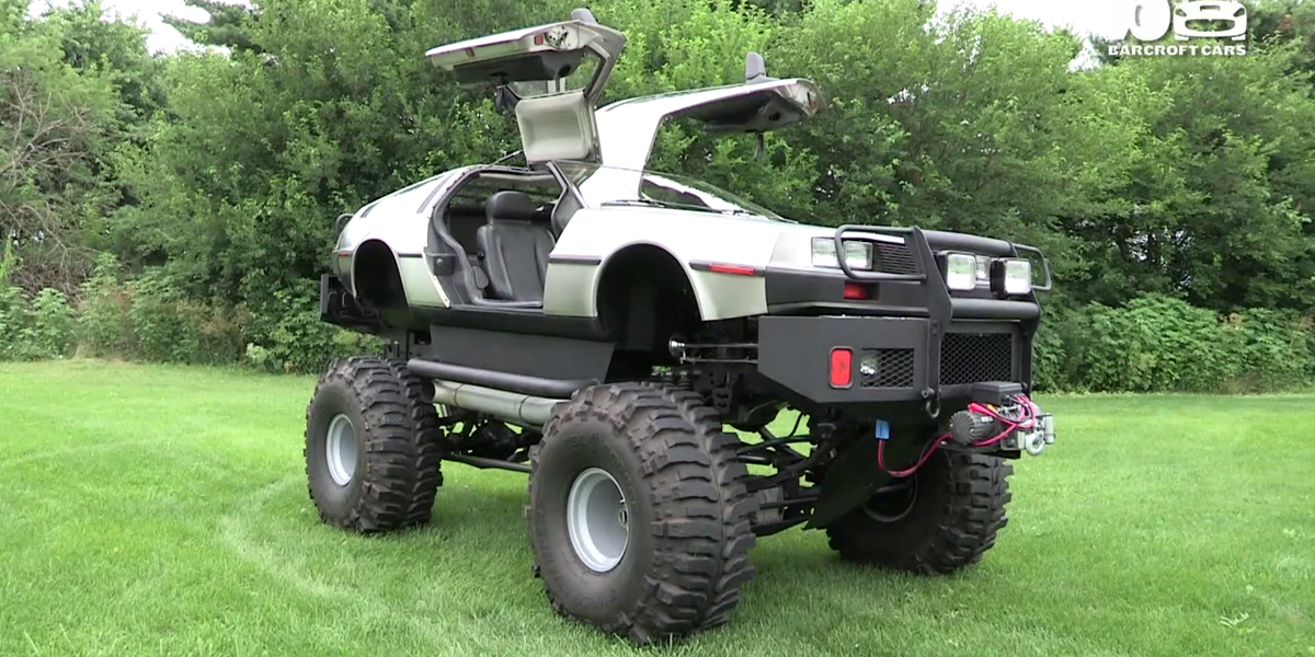 Meet The Man Who Built A Delorean Monster Truck And Limo