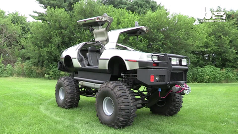 Rich Weissensels Delorean Dmc 12 Monster Truck Rich Weissensels Delorean Dmc 12 Monster Truck