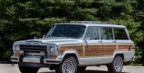 The original Jeep Wagoneer was, along with the Chevy Suburban, one of the forefathers of the modern SUV. The Wagoneer used the same basic chassis as the Jeep Gladiator pickup truck, and saw few changes through its near 30-year production run. From 1974 to 1983 Jeep sold a two-door version of the Wagoneer that it called the Cherokee—another legendary Jeep nameplate.     The Super Wagoneer of 1966 packed more luxury features and a strong V-8 under the hood. It became a precursor to the more upscale path the Wagoneer brand would blaze through the 70s, 80s and early 1990s with trims such as the Brougham, Limited, and finally, Grand. And of course the faux woodgrain side panels would become a Waggy trademark. Today, these SUVs look and drive like the classics they are.