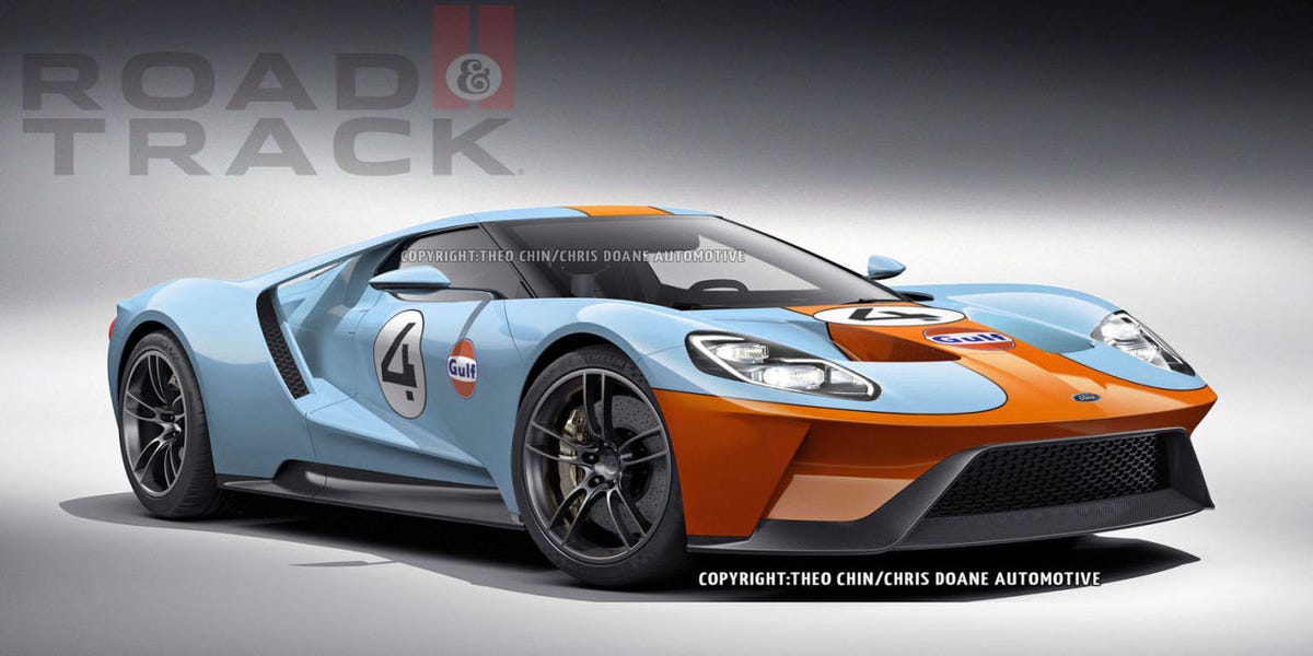 The Ford Gt In Gulf Livery Will Haunt Your Dreams