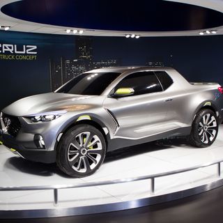 Hyundai Santa Cruz Concept - Live Photos