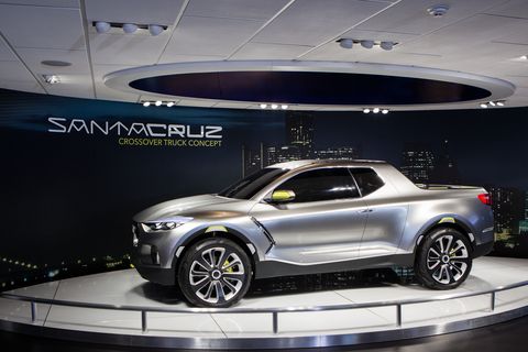 Hyundai Santa Cruz Concept - Live Photos