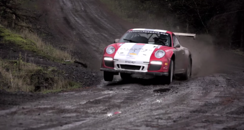 Chris Harris A Porsche 911 Rally Car And Lots Of Mud