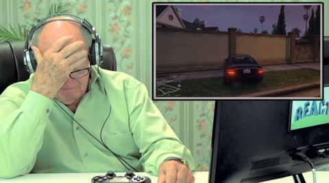 Seniors playing Grand Theft Auto is the best thing ever