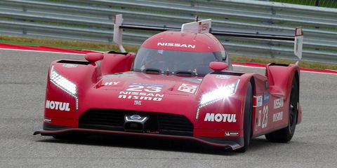 The Nissan LMP1 Car Naked Looks Like A Hot Rod From The Future