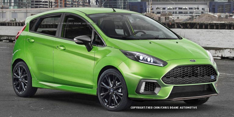 This Is What A Ford Fiesta Rs Might Look Like