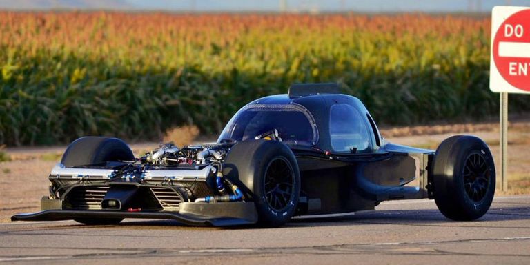 Naked Nissan LMP1 Race Car Is A Punk Hot Rod From The Future