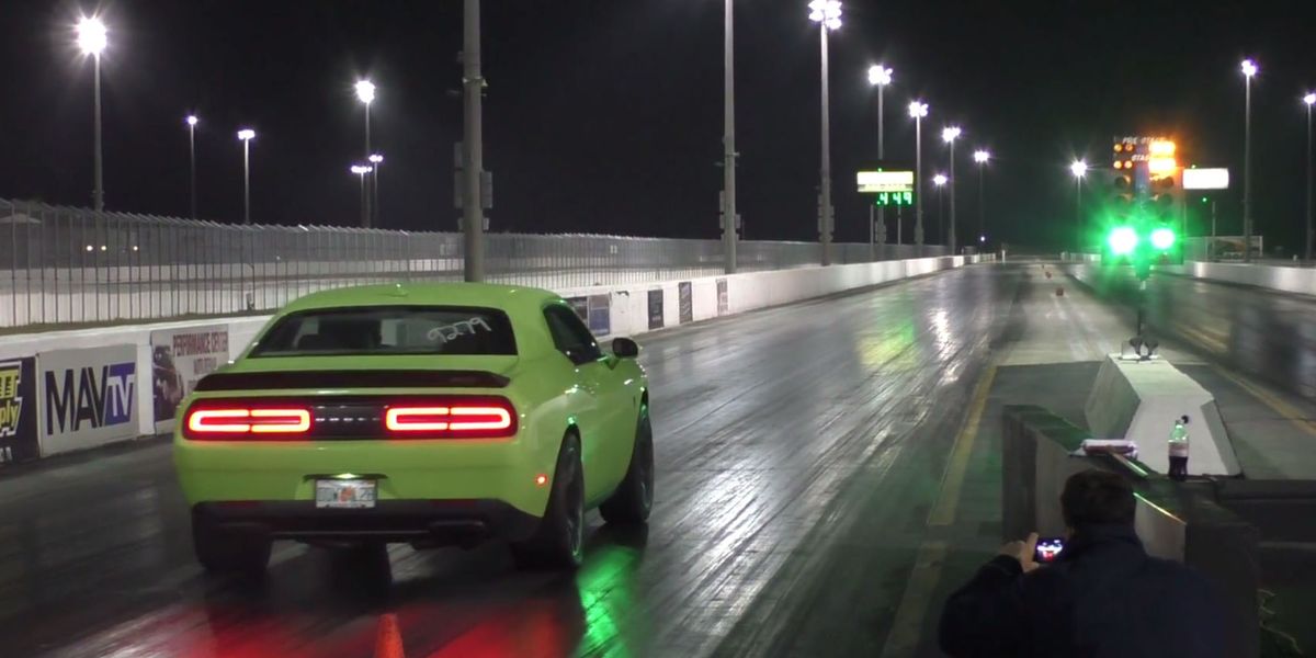 Ten-second Challenger Hellcat is ready for a P85D rematch