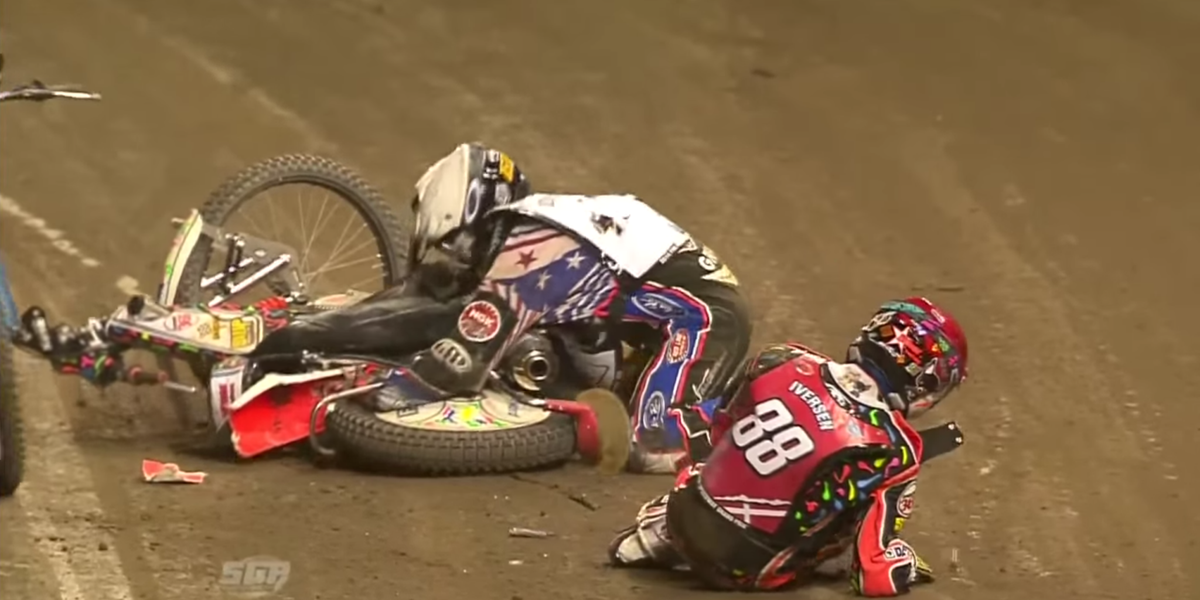 Greg Hancock S Speedway Crash Is Beyond Brutal