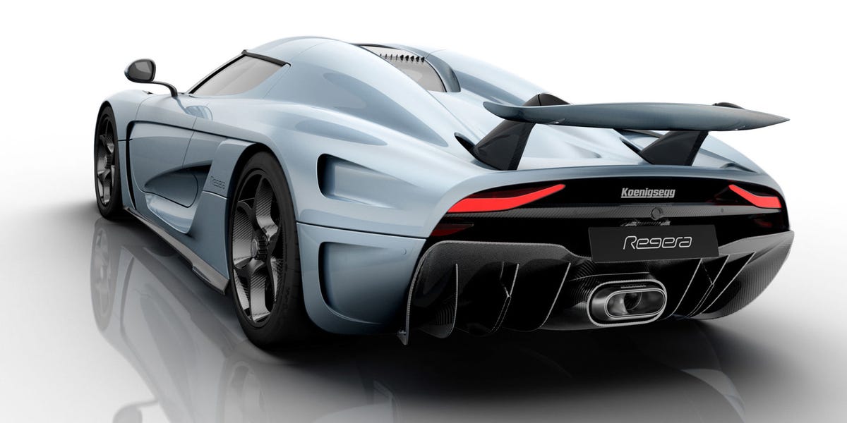 The Koenigsegg Regera has 1500 hp and no transmission