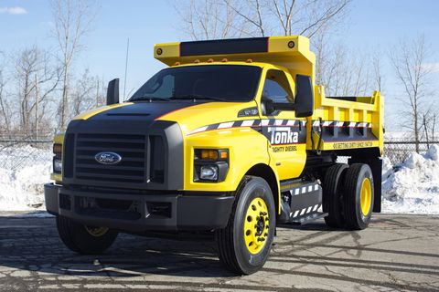 The New Ford F 750 Gets The Full Tonka Treatment