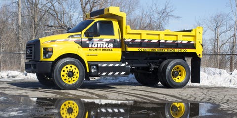 The New Ford F 750 Gets The Full Tonka Treatment