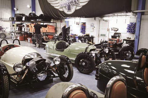 Side Glances Fenced In At The Morgan Factory Image