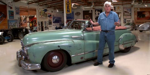 Leno Drives The Zr1 Ed Icon Derelict 48 Buick