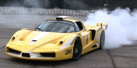 Watch This Fxx Style Ferrari Enzo Do Insane Donuts Watch This Fxx Style Ferrari Enzo Do Insane Donuts