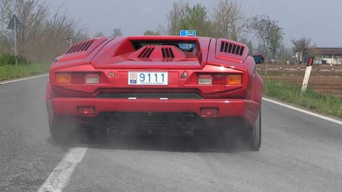 Watch 180 supercars speed off in epic video