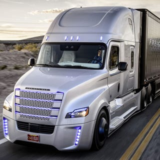 Freightliner Inspiration Truck The Self Driving Rig In Photos Image