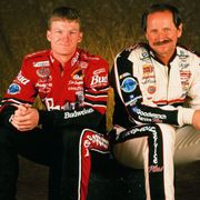 Dale Earnhardt and Dale Jr