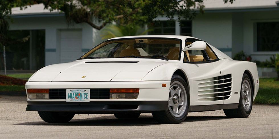 white ferrari testarossa for sale