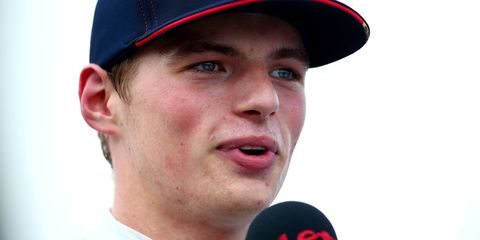 Max Verstappen at 2015 Hungarian Grand Prix