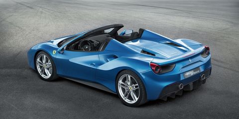 Heres The Ferrari 488 Spider