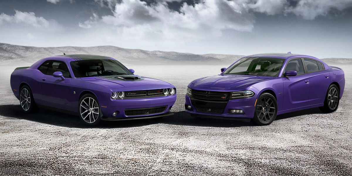  Dodge Revives Classic Plum Crazy Color for Challenger and 