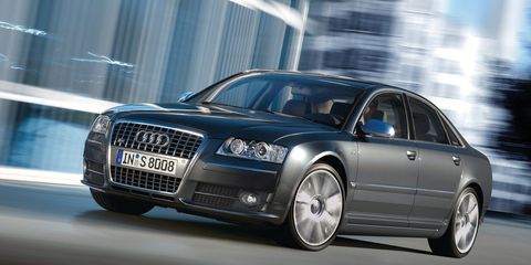 <p>As one of the ultimate sleeper cars, the S8 sported a 5.2 liter (also Gallardo-derived) V10 to haul its 4,300 lb. body from 0-60 in 4.8 seconds. The tuxedo-trim good looks and everyday usability made this car an excellent balance between work and play.</p>