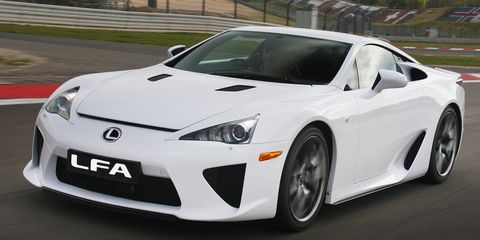 <p>Have you heard the pipes on this thing? Lexus teamed up with Yamaha's musical instrument division and they tuned the LFA's engine note like it was a guitar. Described by Toyota engineers as a "roar of an angel," we agree wholeheartedly. The 553 bhp seems almost secondary. Almost.</p>