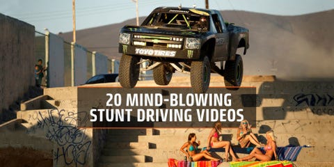 20 Mind-Blowing Stunt Driving Videos