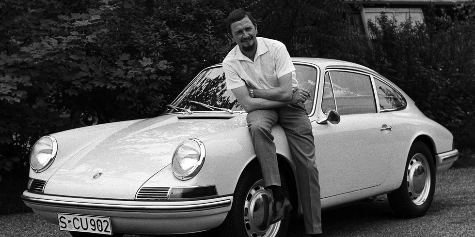 <p>The original 911 was based off the Porsche 356. Peugeot claimed the rights over the 901 moniker, so Porsche was forced to select another name for its 356 successor. The new car maintained the 356's fastback design, and utilized an air-cooled flat-six that produced 128 bhp.</p>
