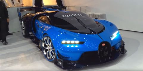 Bugatti Vision Gran Turismo Concept Sounds Vicious - bugatti veyron engine rev roblox sound