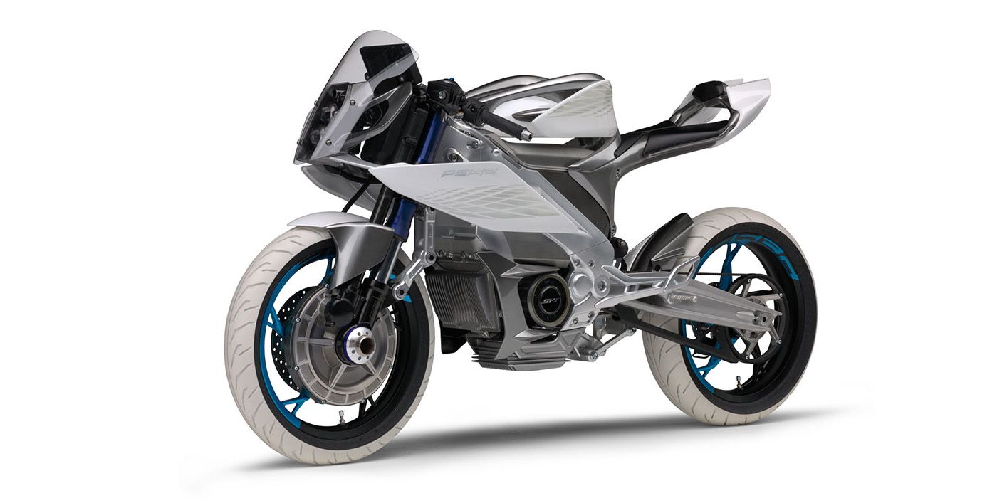 2wd Yamaha Motorcycle Concept At Tokyo Motor Show