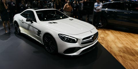 Mercedes Benz Updated Sl Revealed Image