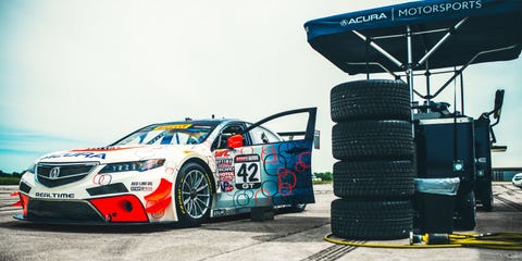 This Acura Tlx Gt Race Car Has The Guts To Brawl With Ferraris Image