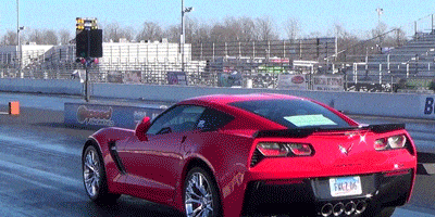 Watch A Claimed Stock Corvette Z06 Lay Down 10 41 Second Quarter Mile