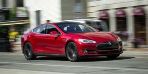 <p>Introduced in 2012, it made our 10Best Cars lists for <a href="http://www.caranddriver.com/features/the-10best-cars-of-2015-feature" target="_blank">2015</a> and <a href="http://www.caranddriver.com/features/2016-10best-cars-the-winners-features-photos-and-more-feature" target="_blank">2016</a>. It's both a large luxury car and a performance car with an available, aptly named <a href="http://blog.caranddriver.com/tesla-loses-its-freaking-mind-introduces-762-hp-model-s-ludicrous-mode-new-base-model/" target="_blank">"Ludicrous Mode."</a> At 4600 to 5000 pounds packed with 70 to 90 kWh of lithium-ion cells, the Tesla Model S is its own kind of moonshot with an entirely different take on what that means than did the GM EV1. There's even an <a href="http://blog.caranddriver.com/elon-take-the-wheel-we-test-teslas-new-autopilot-feature" target="_blank">optional Autopilot system</a> that goes most of the way toward autonomous driving ability. <br><br>Thirteen years since its incorporation and eight orbits of the sun since introducing its first production car, in those terms, Tesla has outlasted nearly every other new startup auto company since Porsche and Ferrari and Lamborghini were born after WWII. It has 20 years of battery and electronics development beyond EV1 to draw upon with its latest products. But range anxiety and the need for careful trip planning around recharge locations are still issues for this electric car, as has been cost (it starts at $71,200 but it's easy to spend much, much more). <br><br>The Model S, despite its price disadvantage, is outselling the Leaf nearly every month. It's a "halo car" for the entire class, and credit goes to Elon Musk for making it happen, even if his mouth sometimes speaks as loudly as the big money he's been spending. Next on the docket for Tesla: <a href="http://www.caranddriver.com/tesla/model-x" target="_blank">the Model X crossover</a> and <a href="http://blog.caranddriver.com/tesla-model-3-preorders-will-begin-in-march-says-elon-musk/" target="_blank">the more-affordable Model 3 sedan</a>.</p>